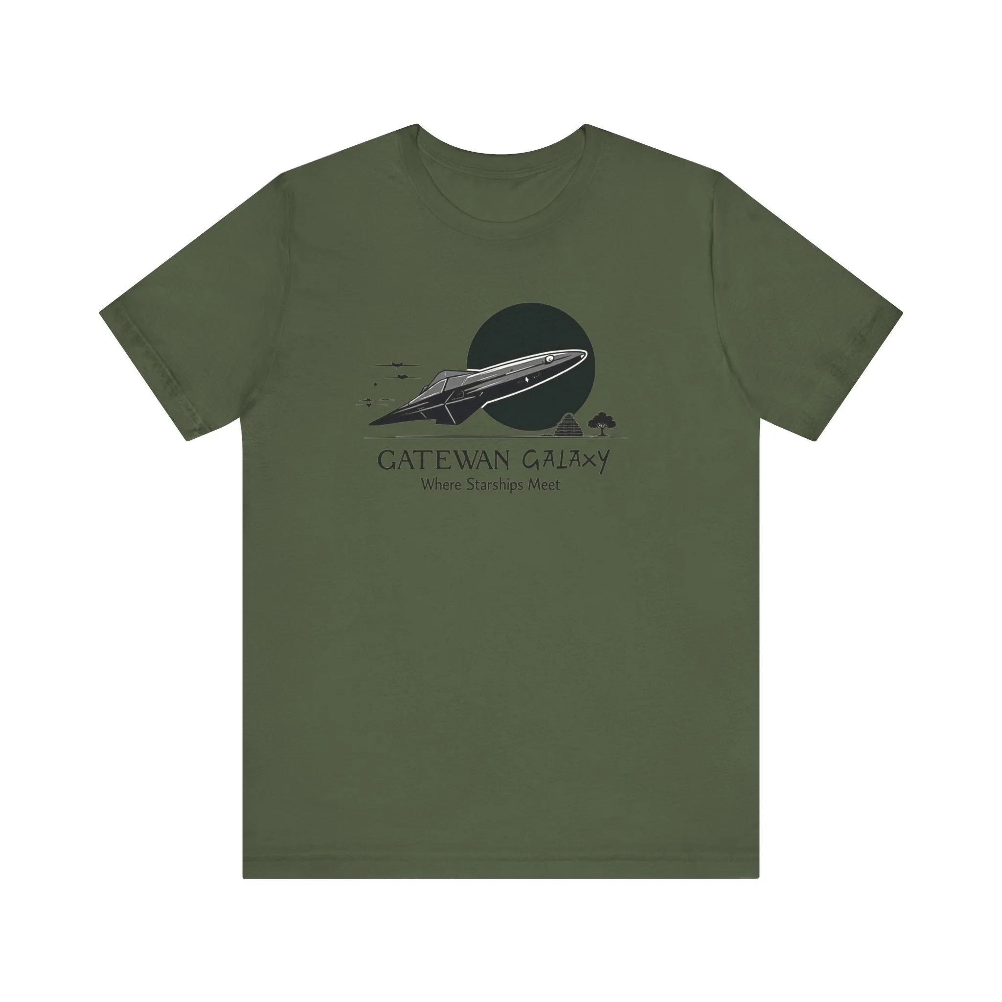 Alien Starship Encounter T Shirt