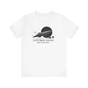 Alien Starship Encounter T Shirt