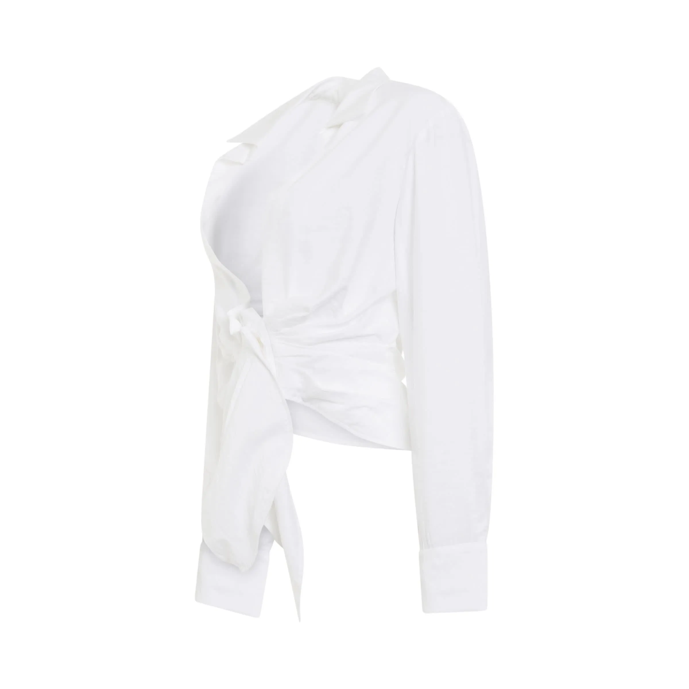 Bahia Tied Sash Shirt in White