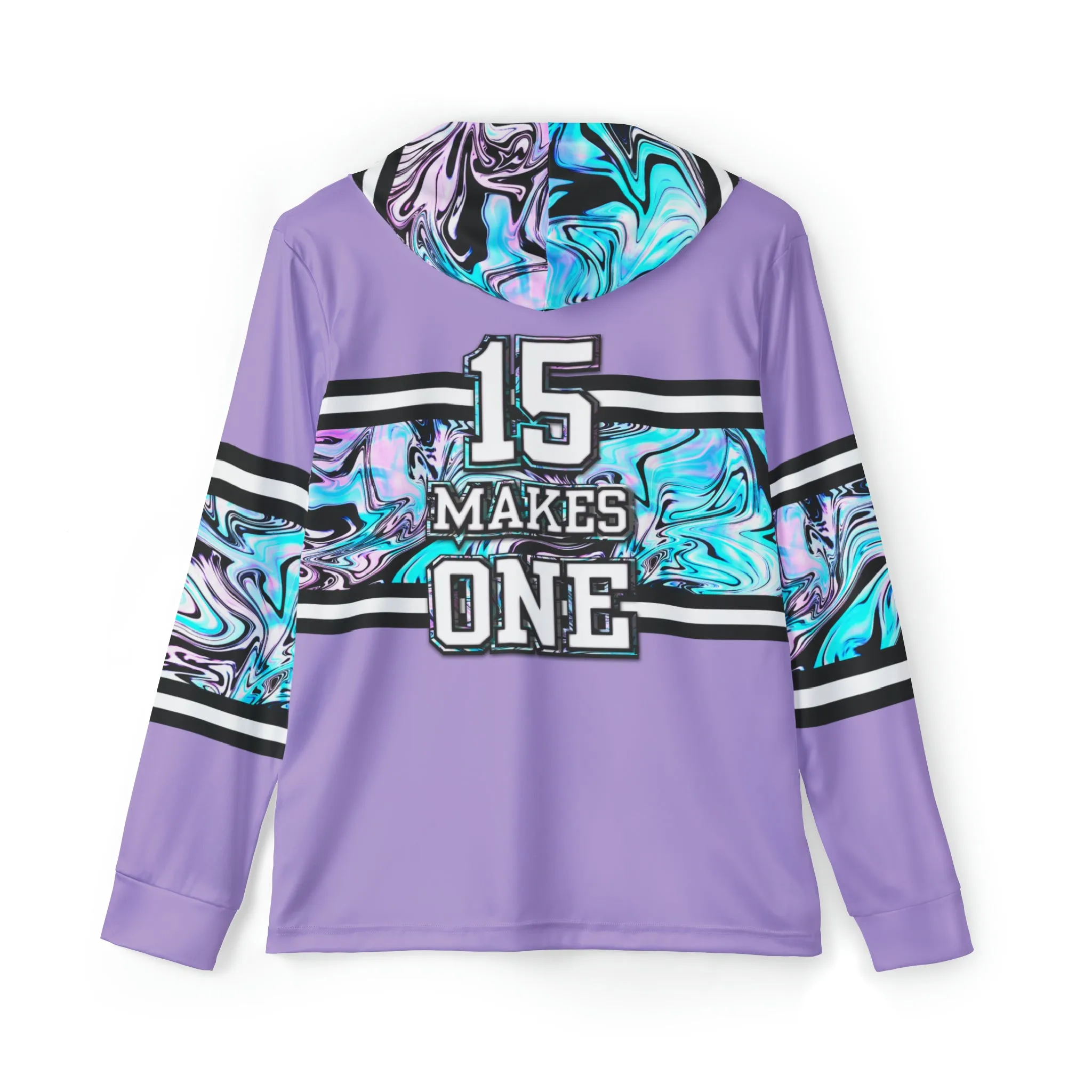 Blueberry Trails 15 Makes One Lightweight Moisture Wicking Hoodie (Lavender)