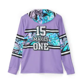 Blueberry Trails 15 Makes One Lightweight Moisture Wicking Hoodie (Lavender)