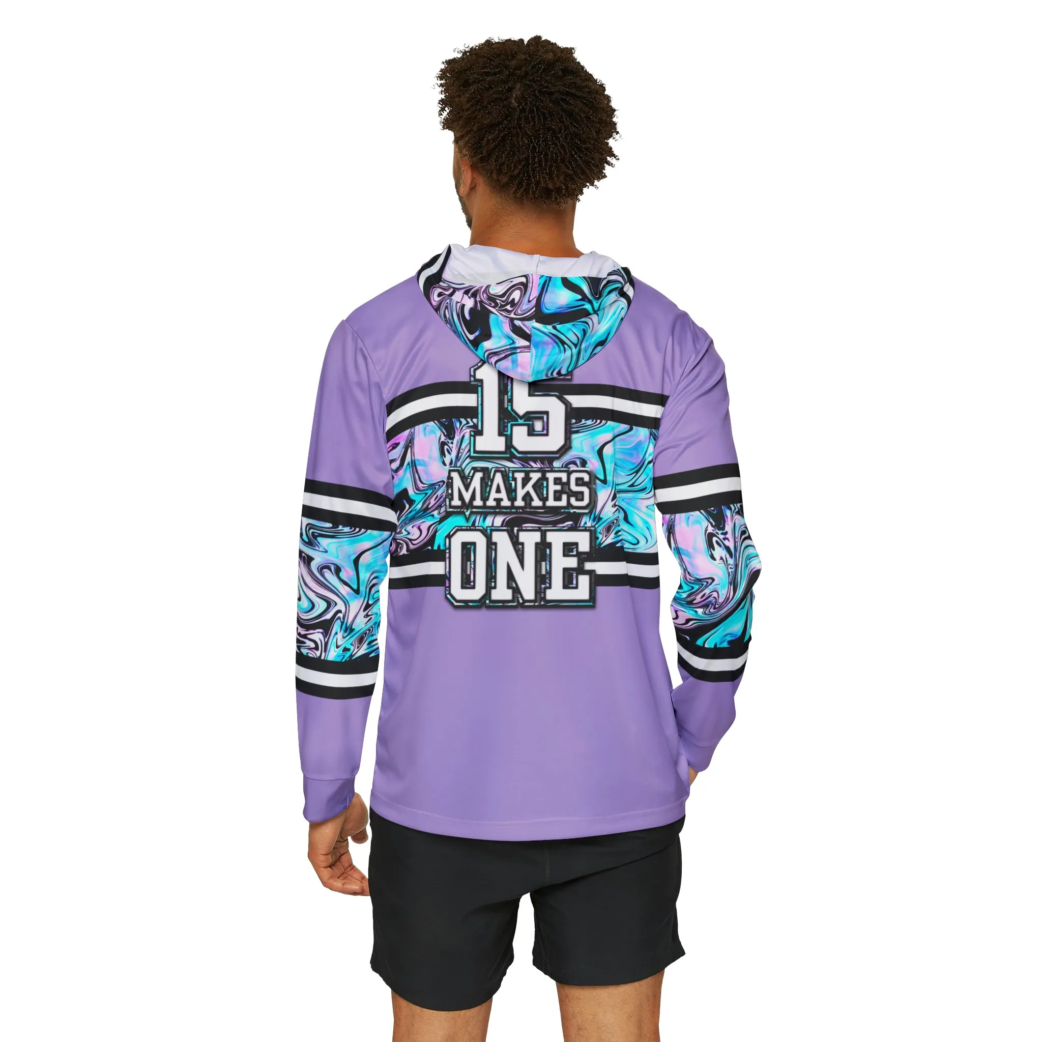 Blueberry Trails 15 Makes One Lightweight Moisture Wicking Hoodie (Lavender)