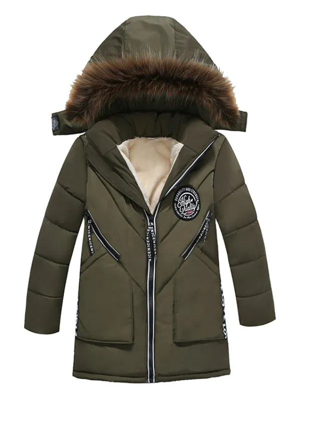 Children Winter Jackets Warm Boys Clothes