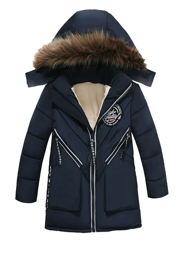 Children Winter Jackets Warm Boys Clothes