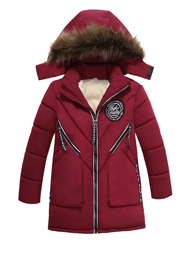 Children Winter Jackets Warm Boys Clothes