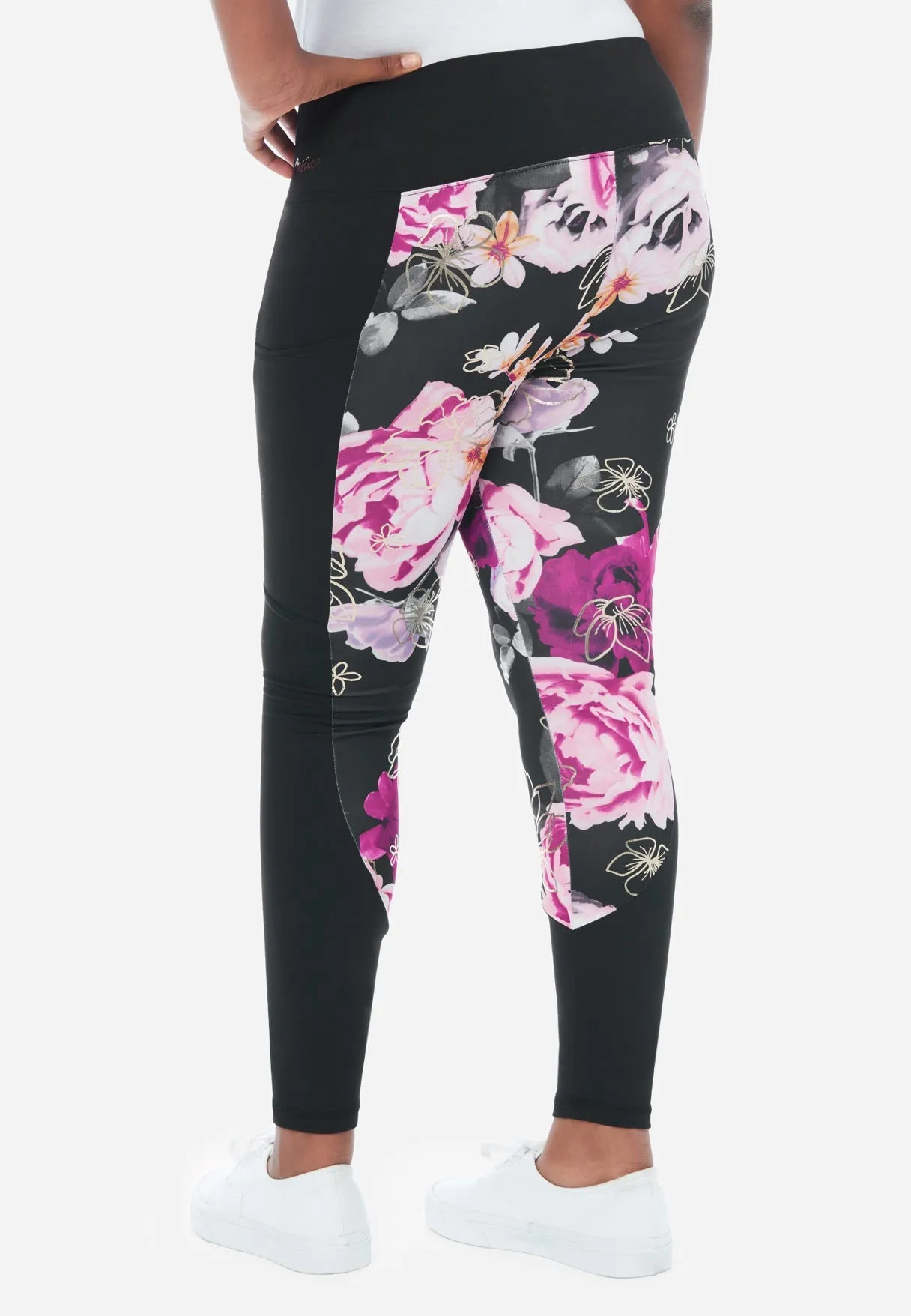 Collection X by Justice Color Block Full-Length Leggings