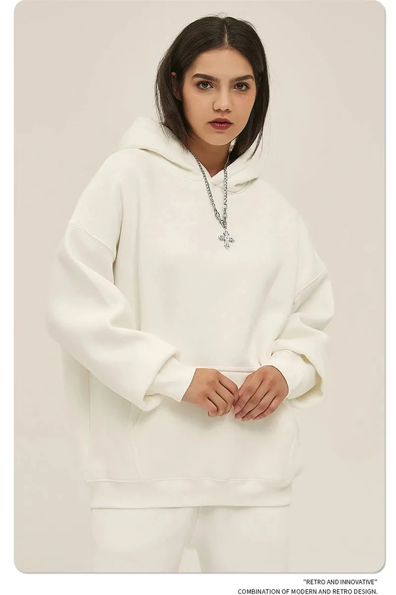 Comfy Thick Winter Fleece Oversized  Hoodie sleepover comfy hoodie ( Unisex )