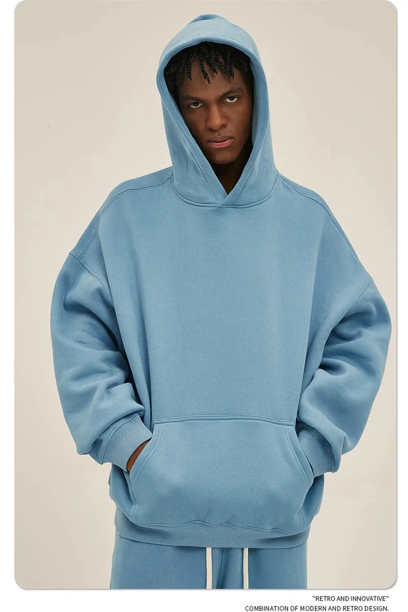 Comfy Thick Winter Fleece Oversized  Hoodie sleepover comfy hoodie ( Unisex )