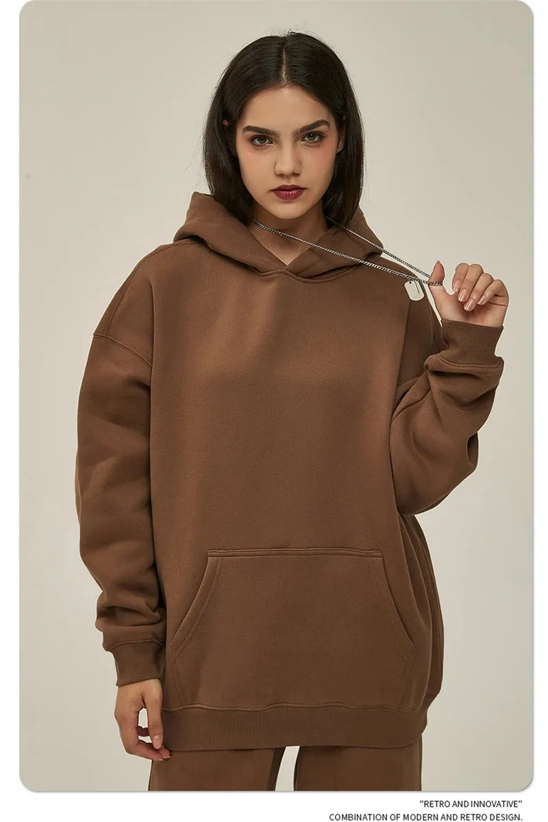 Comfy Thick Winter Fleece Oversized  Hoodie sleepover comfy hoodie ( Unisex )