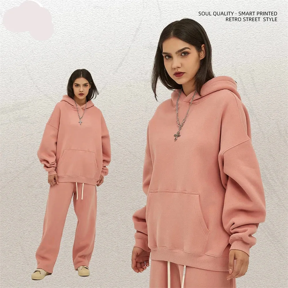 Comfy Thick Winter Fleece Oversized  Hoodie sleepover comfy hoodie ( Unisex )