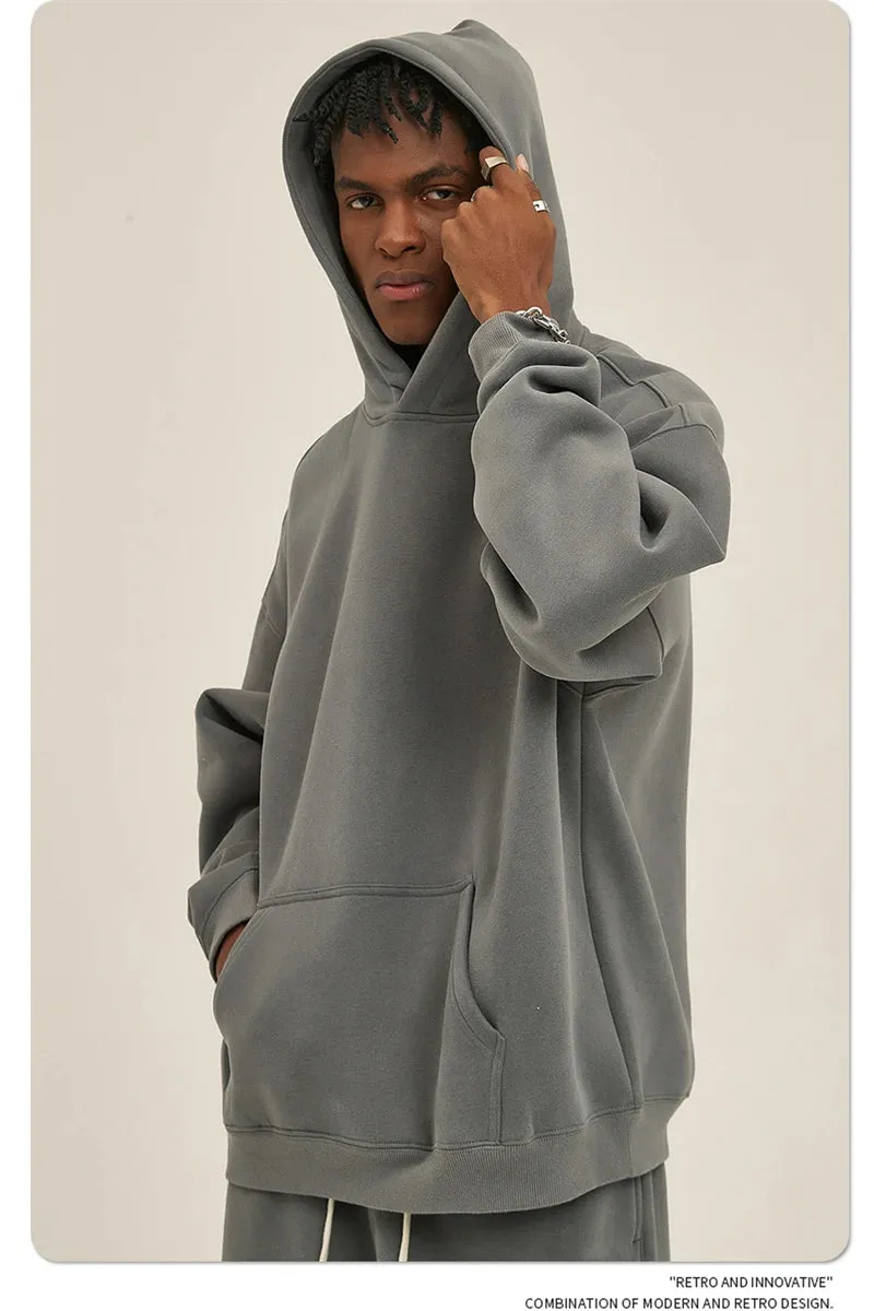 Comfy Thick Winter Fleece Oversized  Hoodie sleepover comfy hoodie ( Unisex )