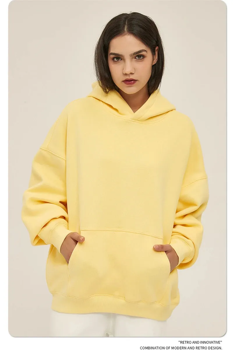 Comfy Thick Winter Fleece Oversized  Hoodie sleepover comfy hoodie ( Unisex )