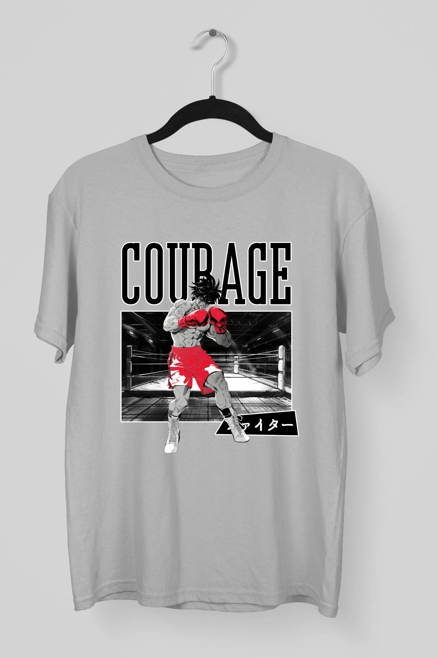 Courage Grey Tee