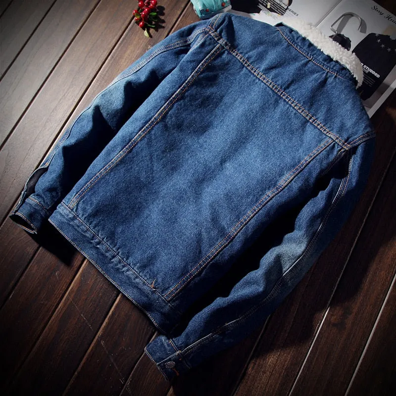 Denim Thick Warm Jackets