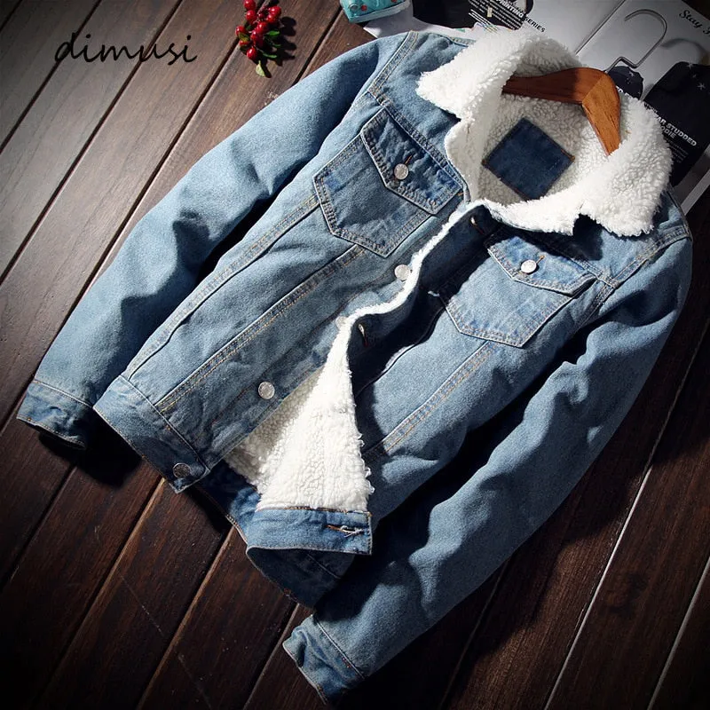 Denim Thick Warm Jackets