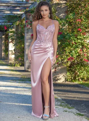 Dusty Pink Ivy Gown