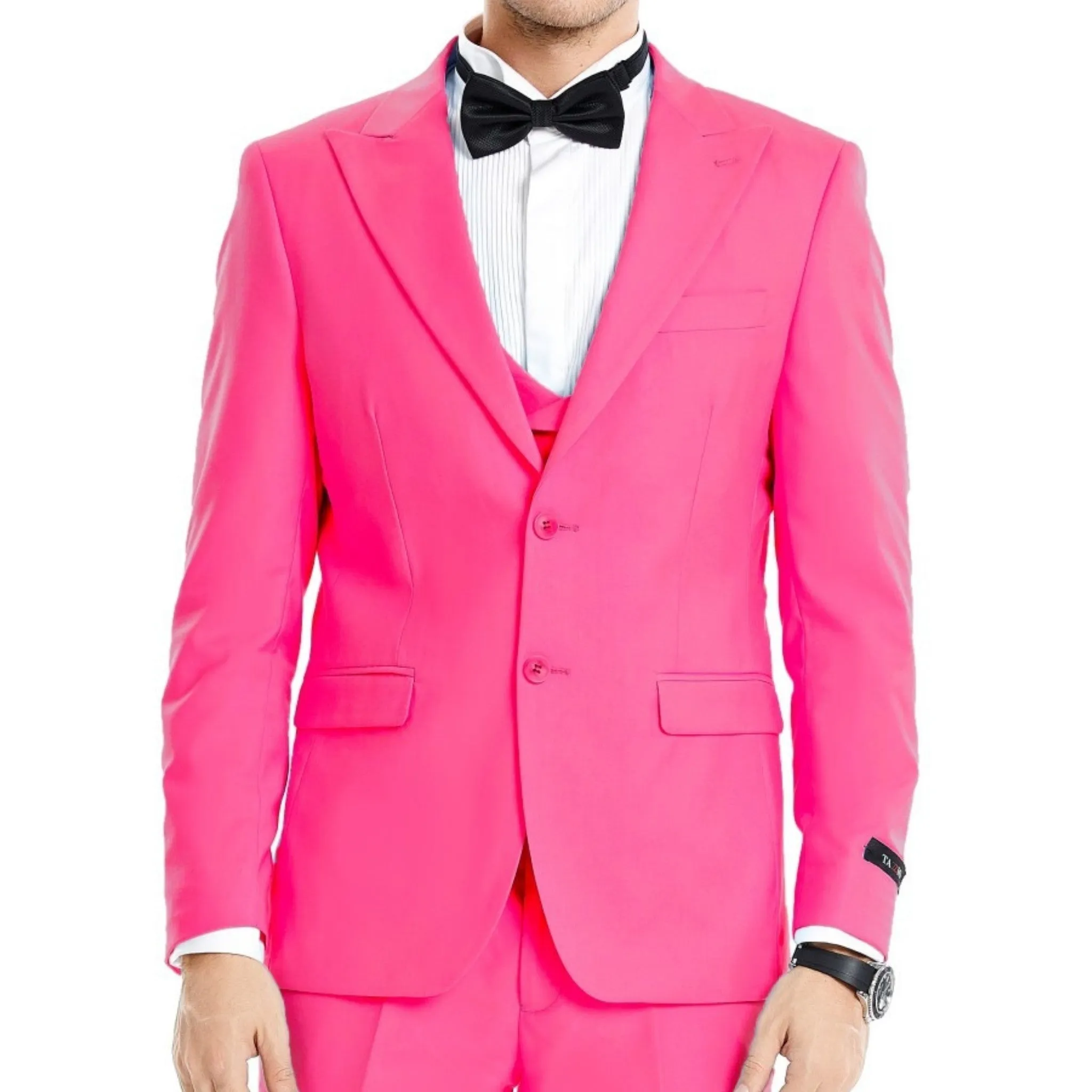 Electric Pink Full Suit for Men - The Ultimate Prom Statement