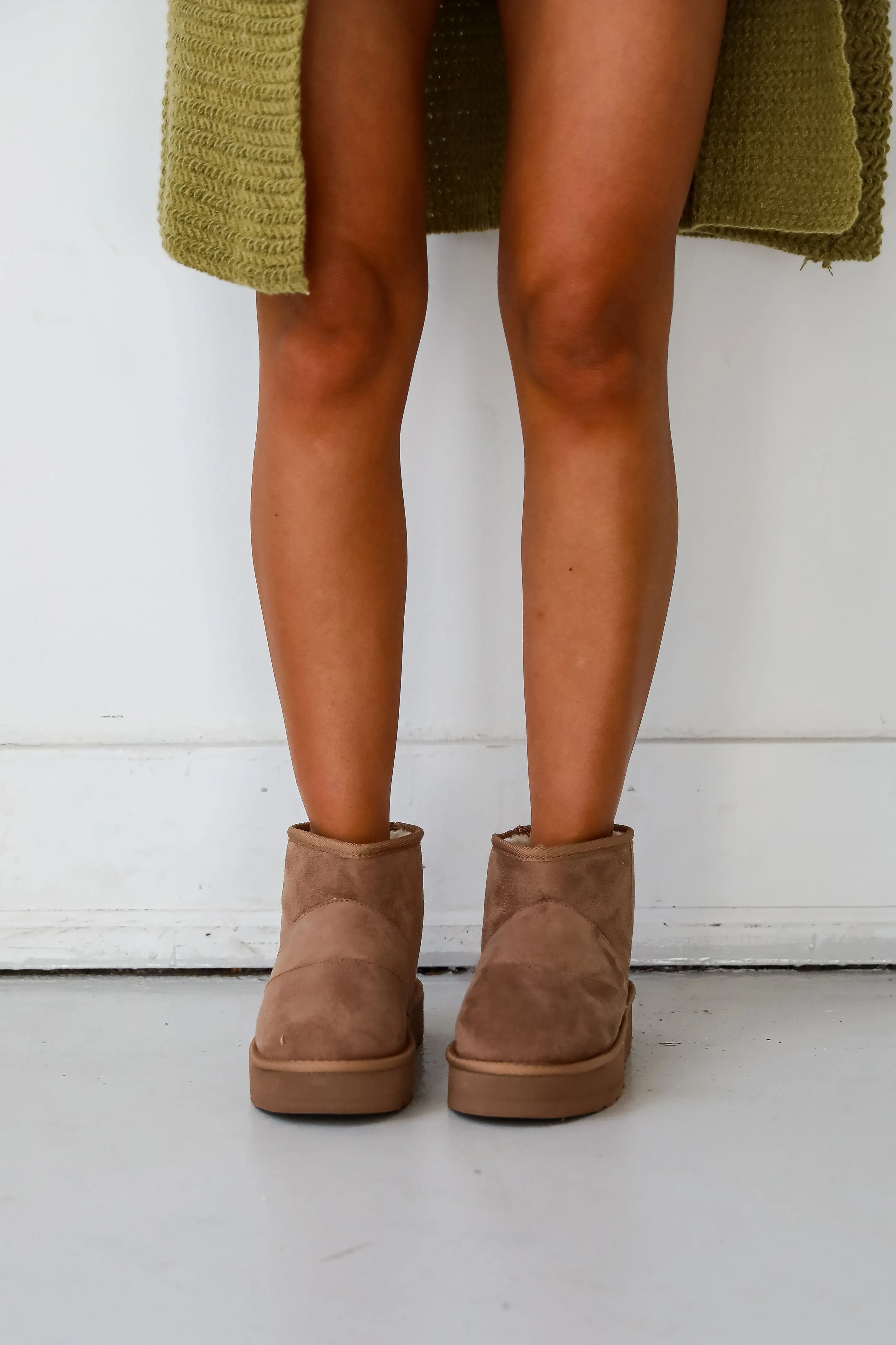 FINAL SALE - Mountain Weekend Mini Platform Booties - DOORBUSTER