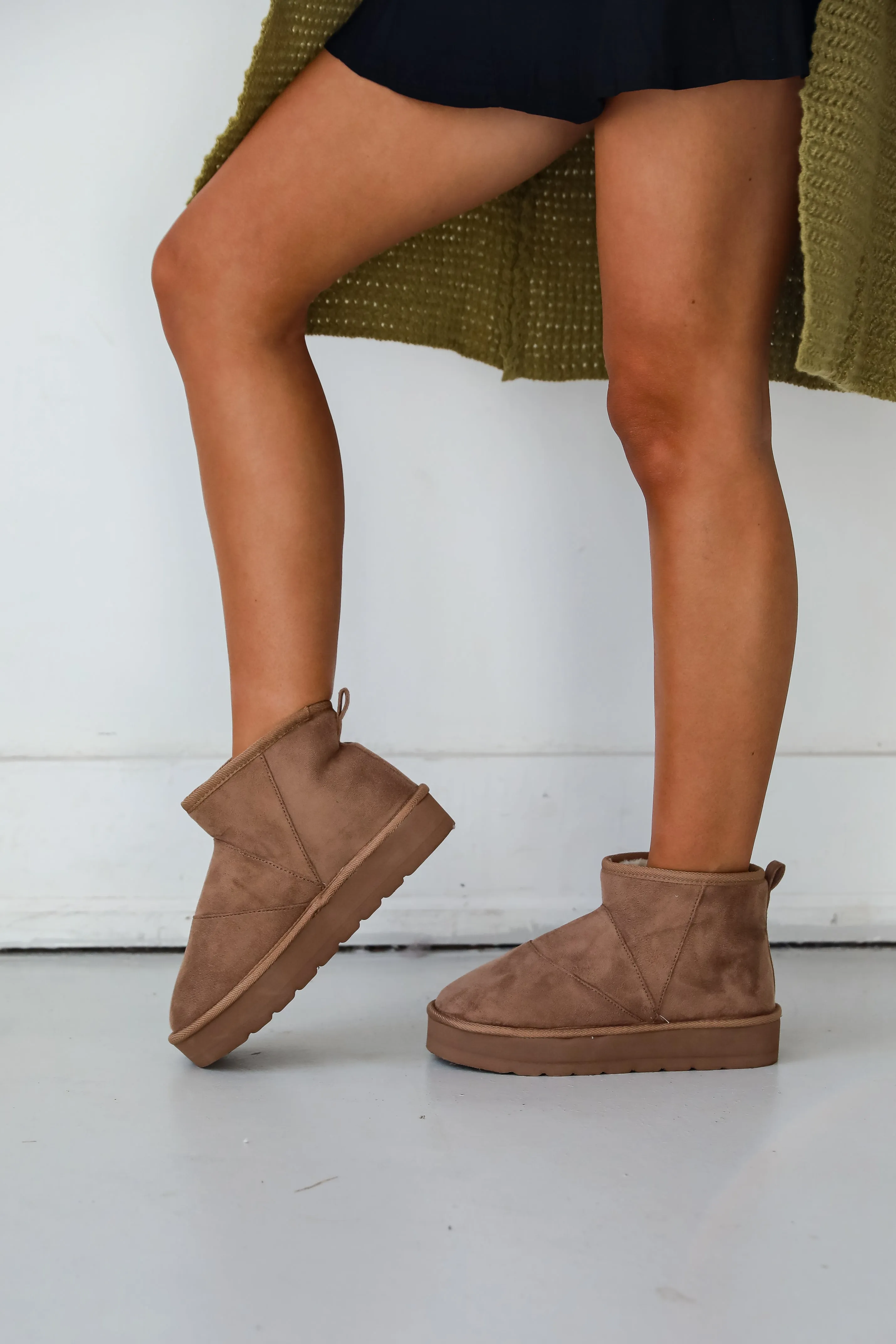 FINAL SALE - Mountain Weekend Mini Platform Booties - DOORBUSTER