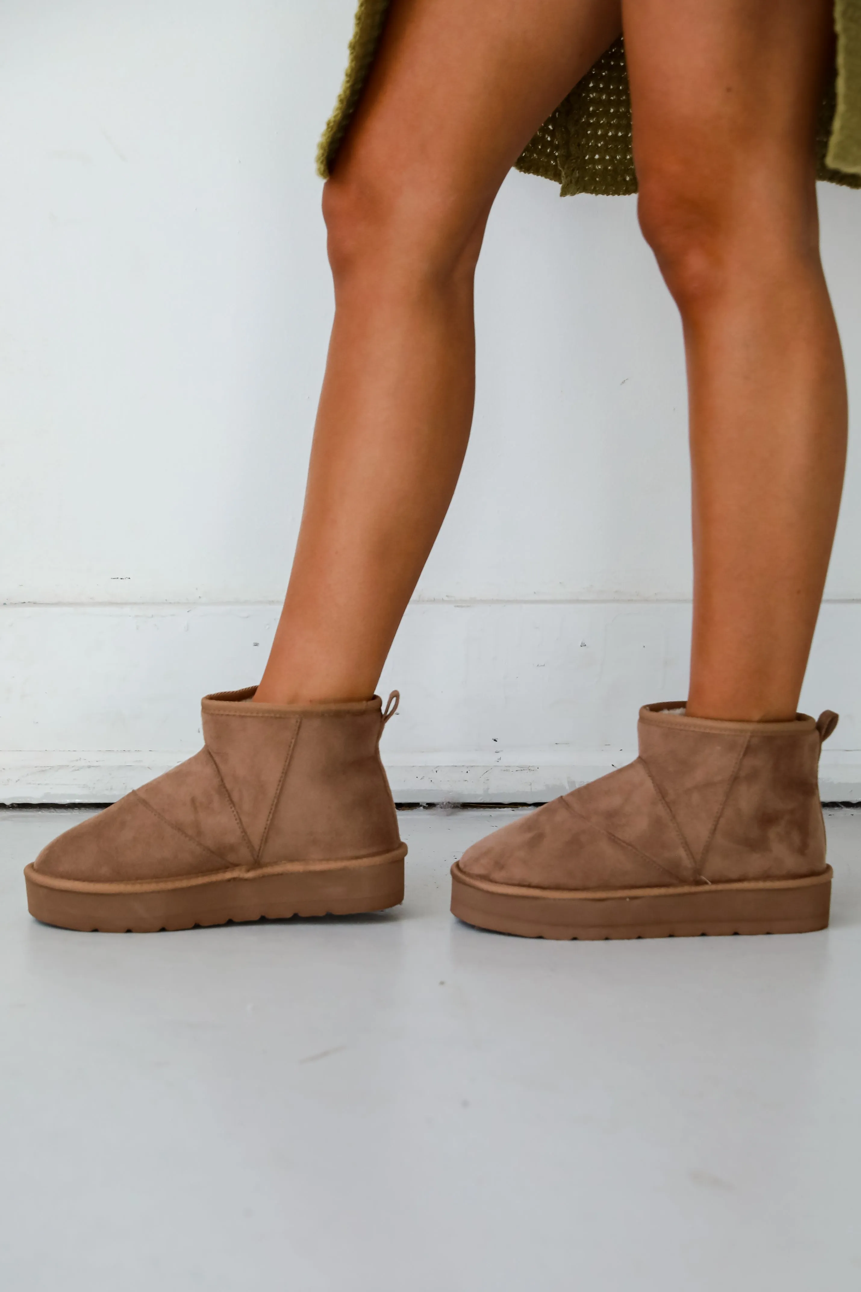 FINAL SALE - Mountain Weekend Mini Platform Booties - DOORBUSTER