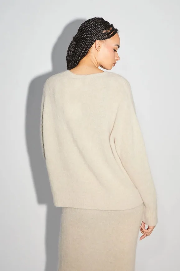 Gabrielle Beige Knitwear