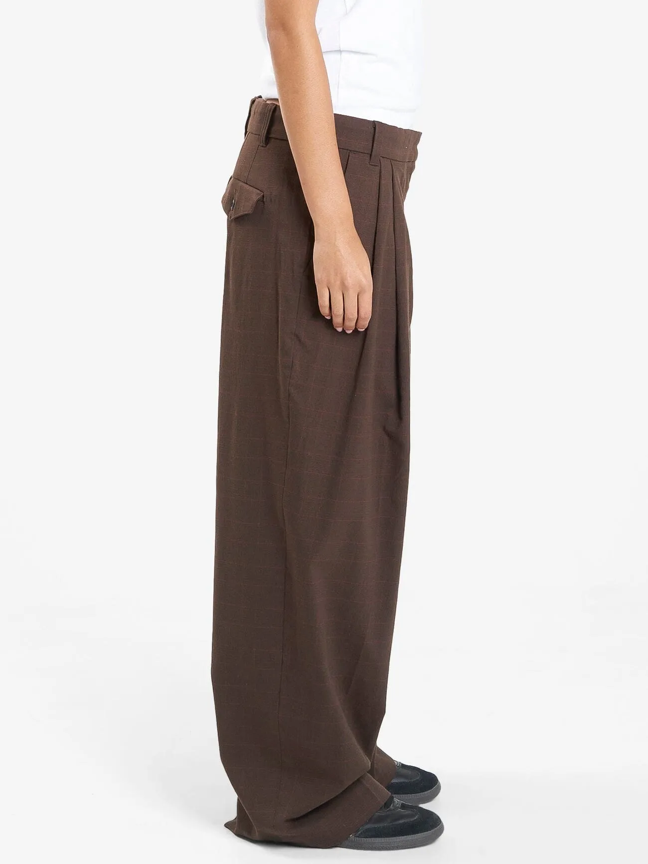 Giovanna Trouser - Burnt Chestnut