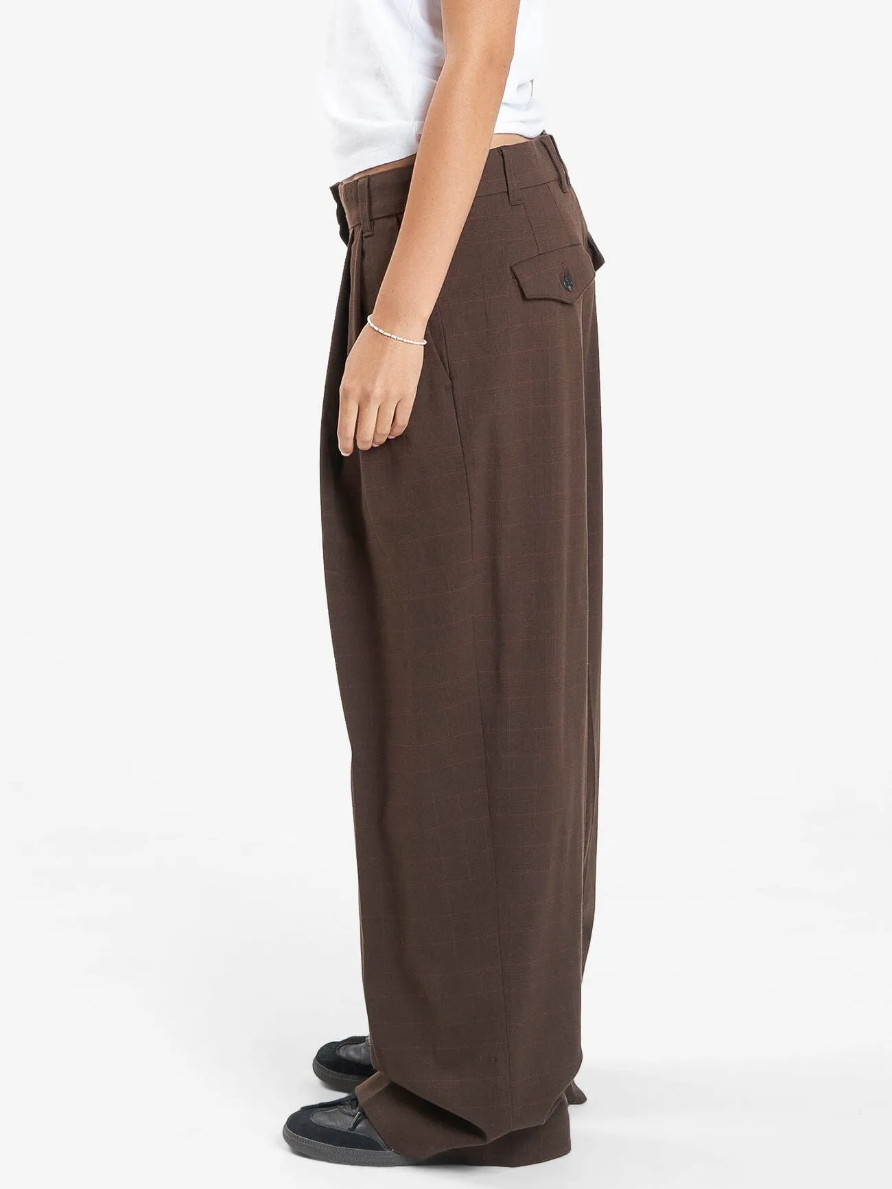 Giovanna Trouser - Burnt Chestnut