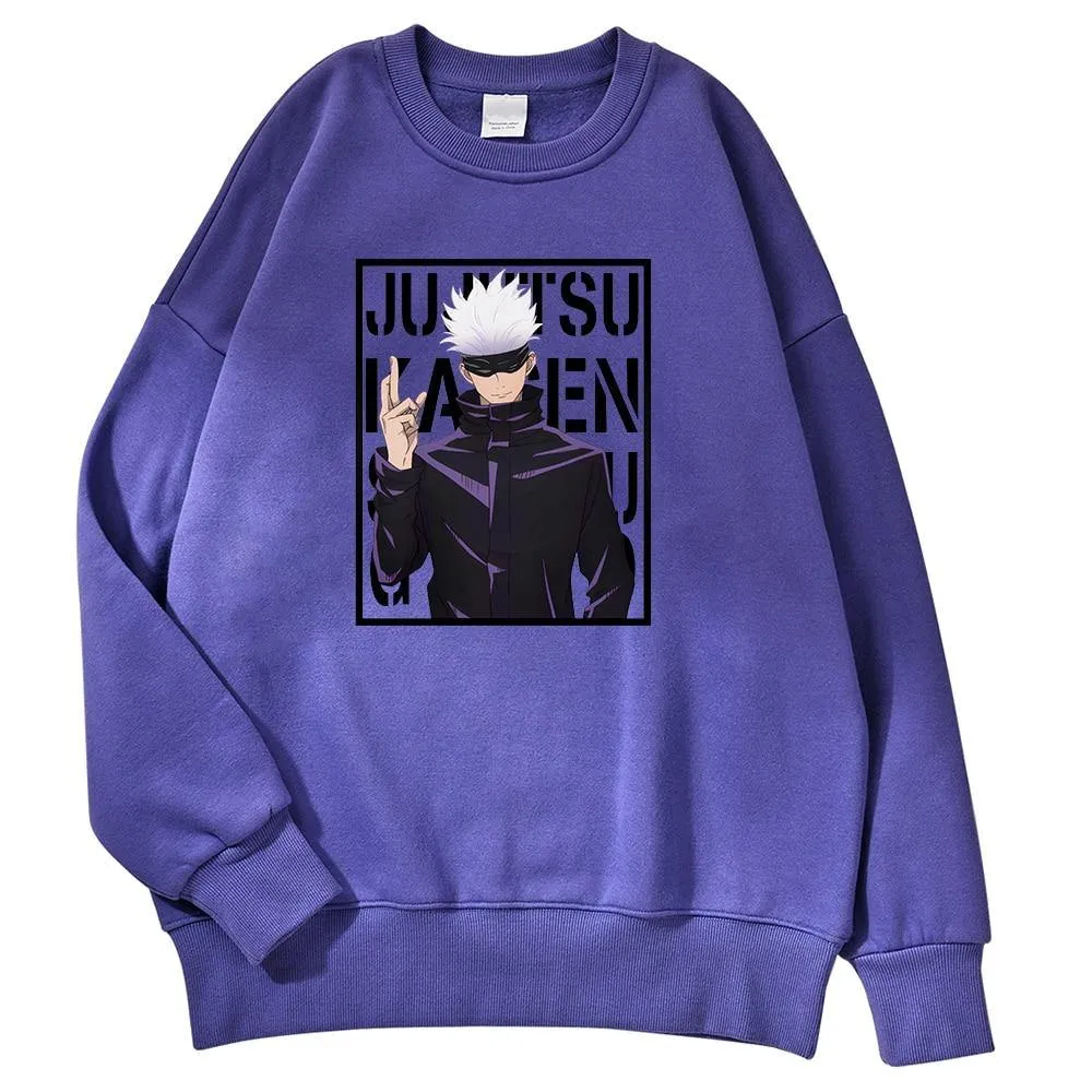 Gojo Satoru Sweatshirt Jujutsu Kaisen (Colors Available)