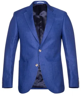 Henry Patch Pocket Sport Jacket Blue