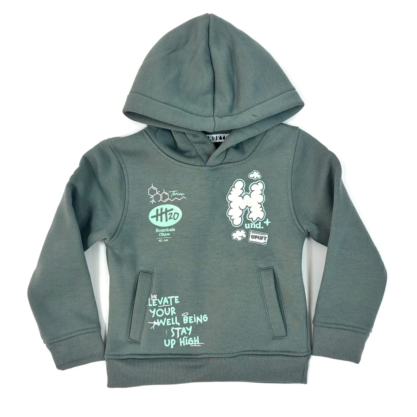 HIGHLY UNDRTD Lift The World Kid Graphic Hoodie