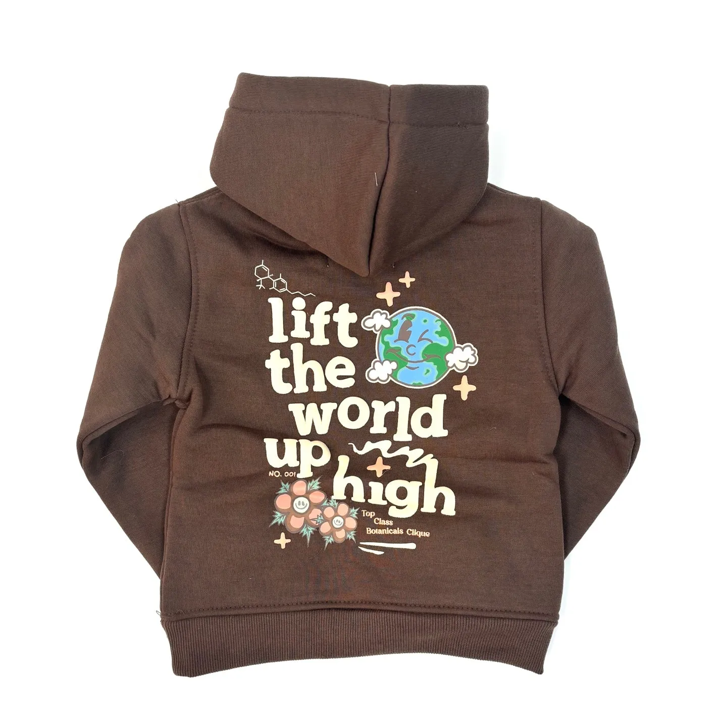 HIGHLY UNDRTD Lift The World Kid Graphic Hoodie