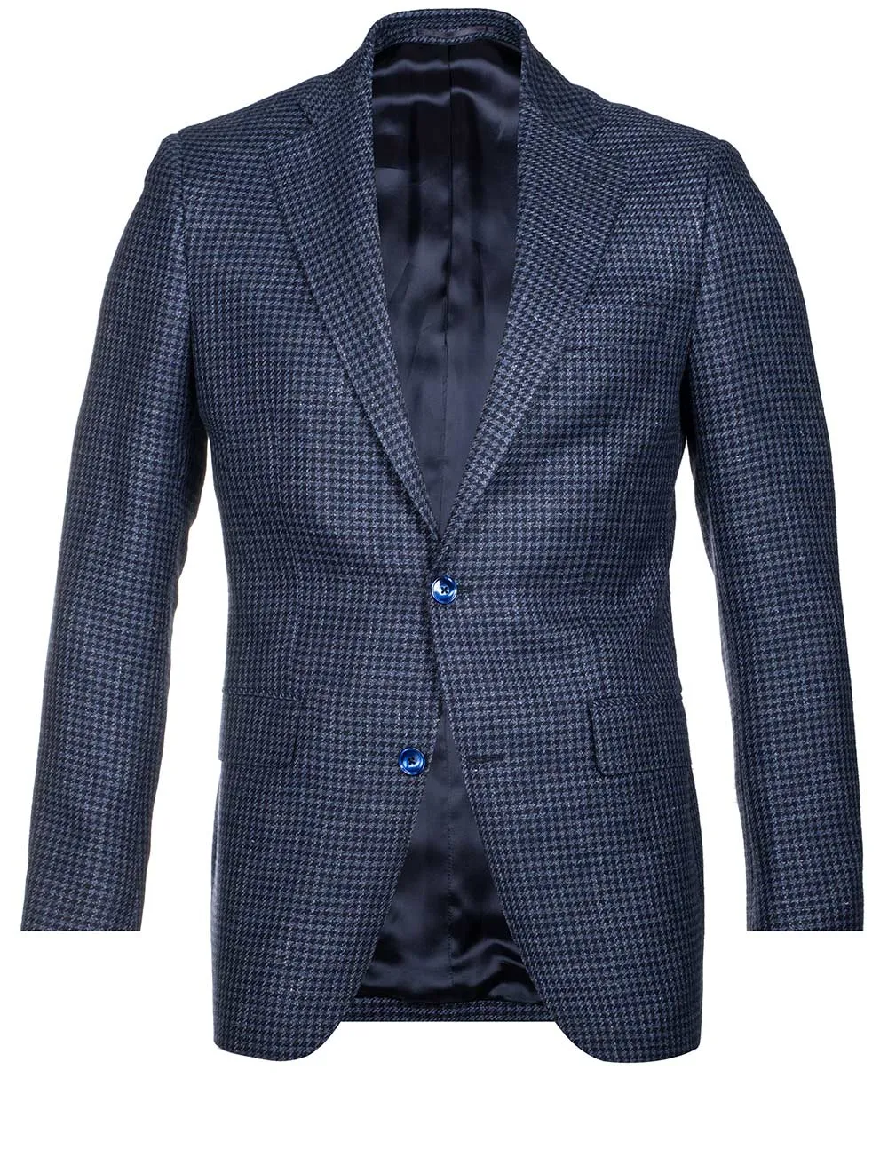 Houndstooth Jacket Navy