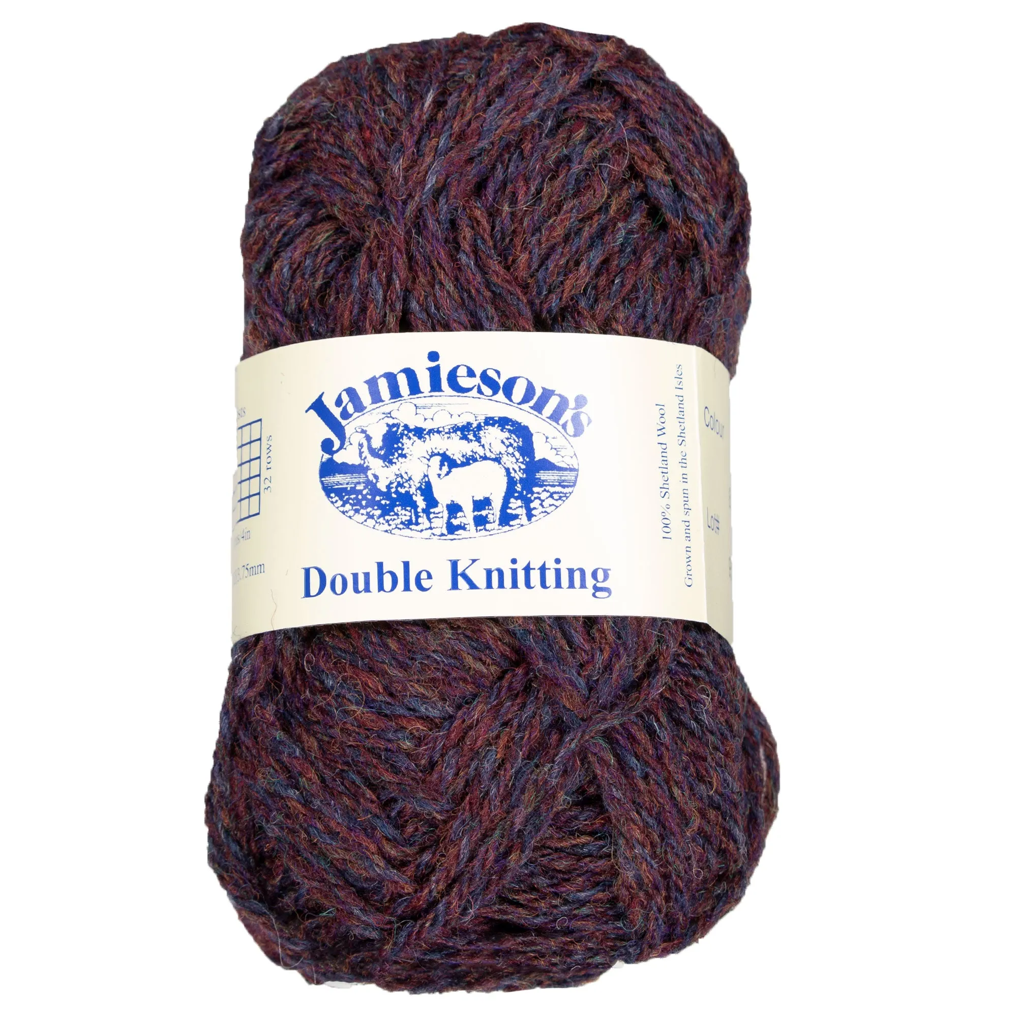 Jamieson's of Shetland Double Knitting Yarn - 294 Blueberry