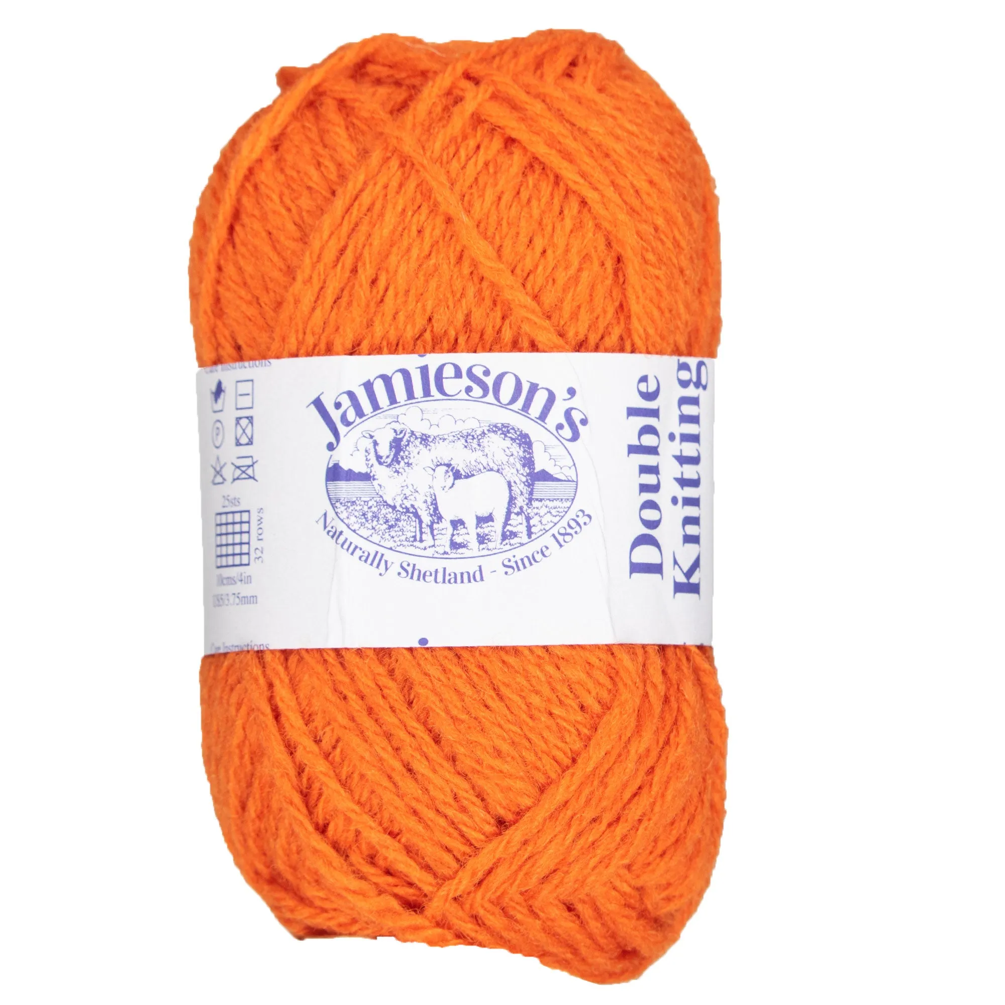 Jamieson's of Shetland Double Knitting Yarn - 470 Pumpkin