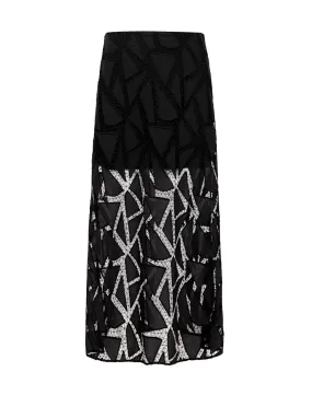 Juli Long Skirt - Black