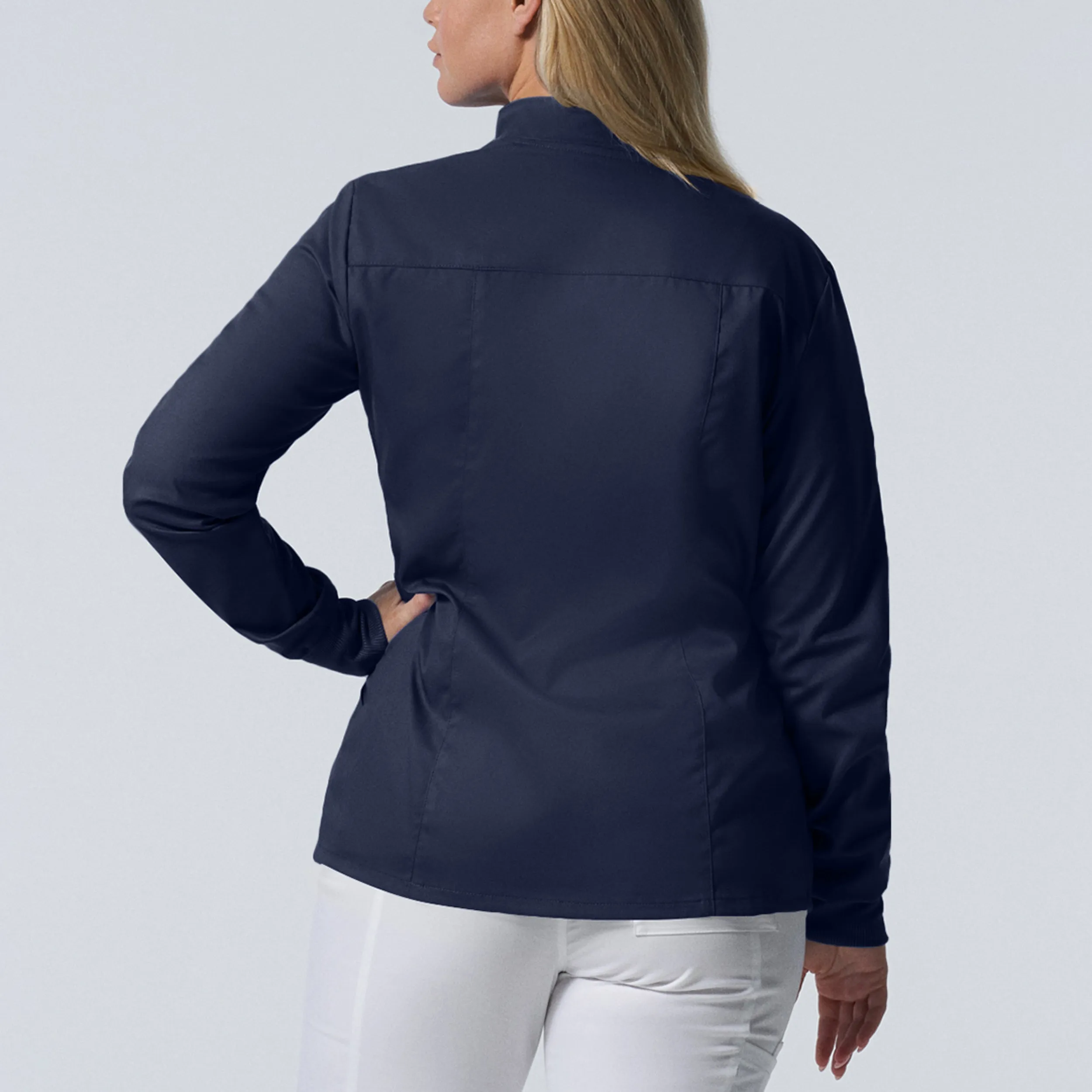 Landau ProFlex Womens 3-Pocket Scrub Jacket