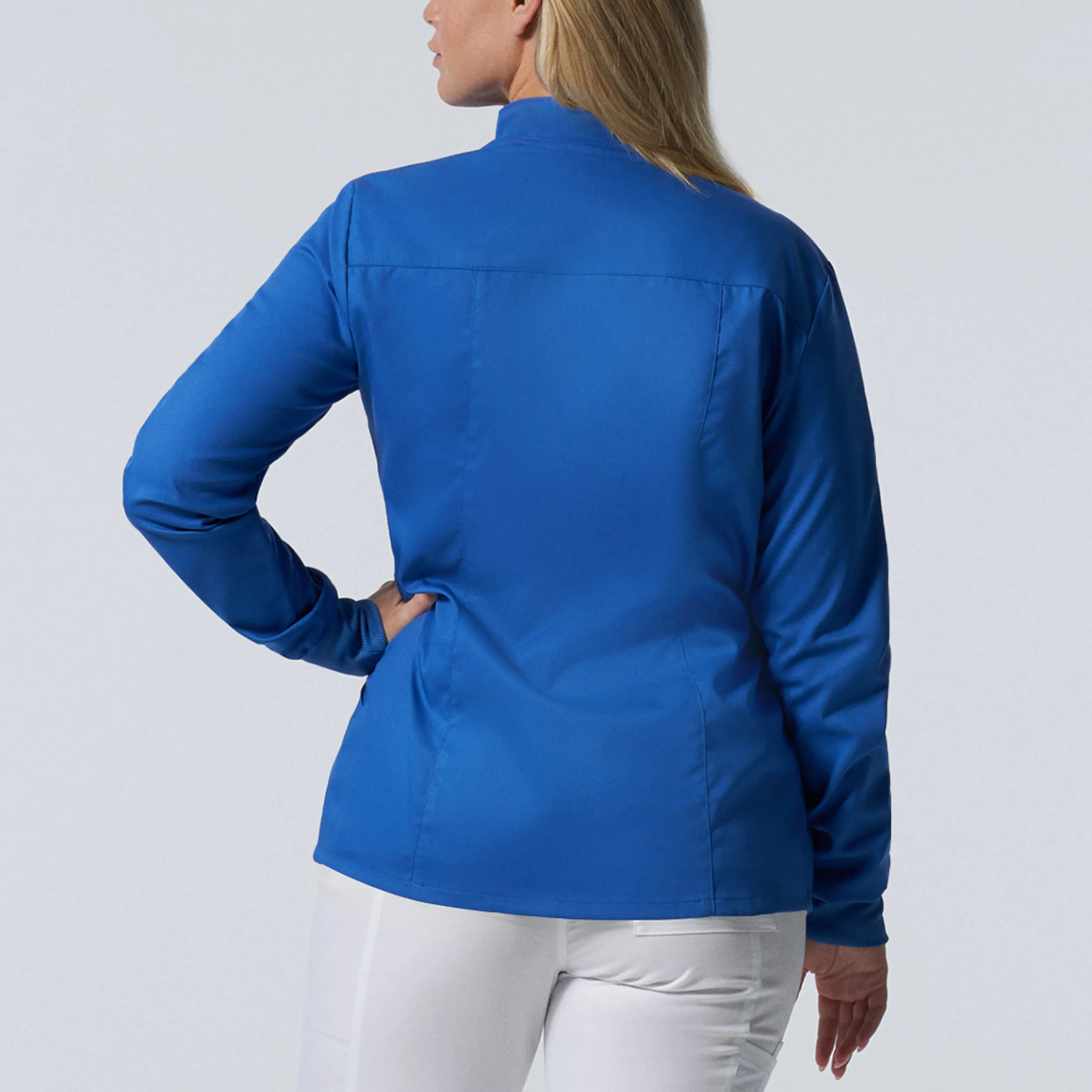 Landau ProFlex Womens 3-Pocket Scrub Jacket