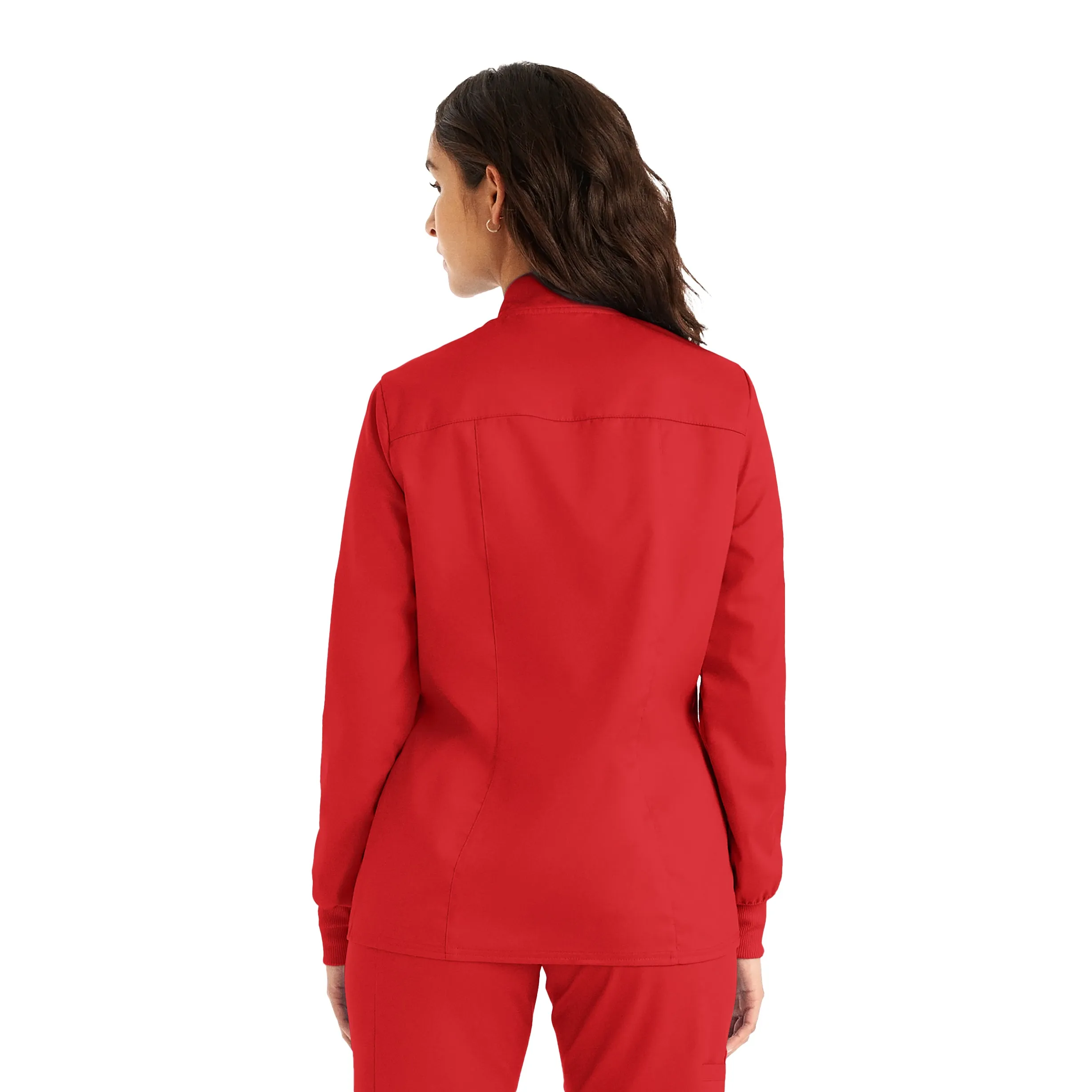 Landau ProFlex Womens 3-Pocket Scrub Jacket