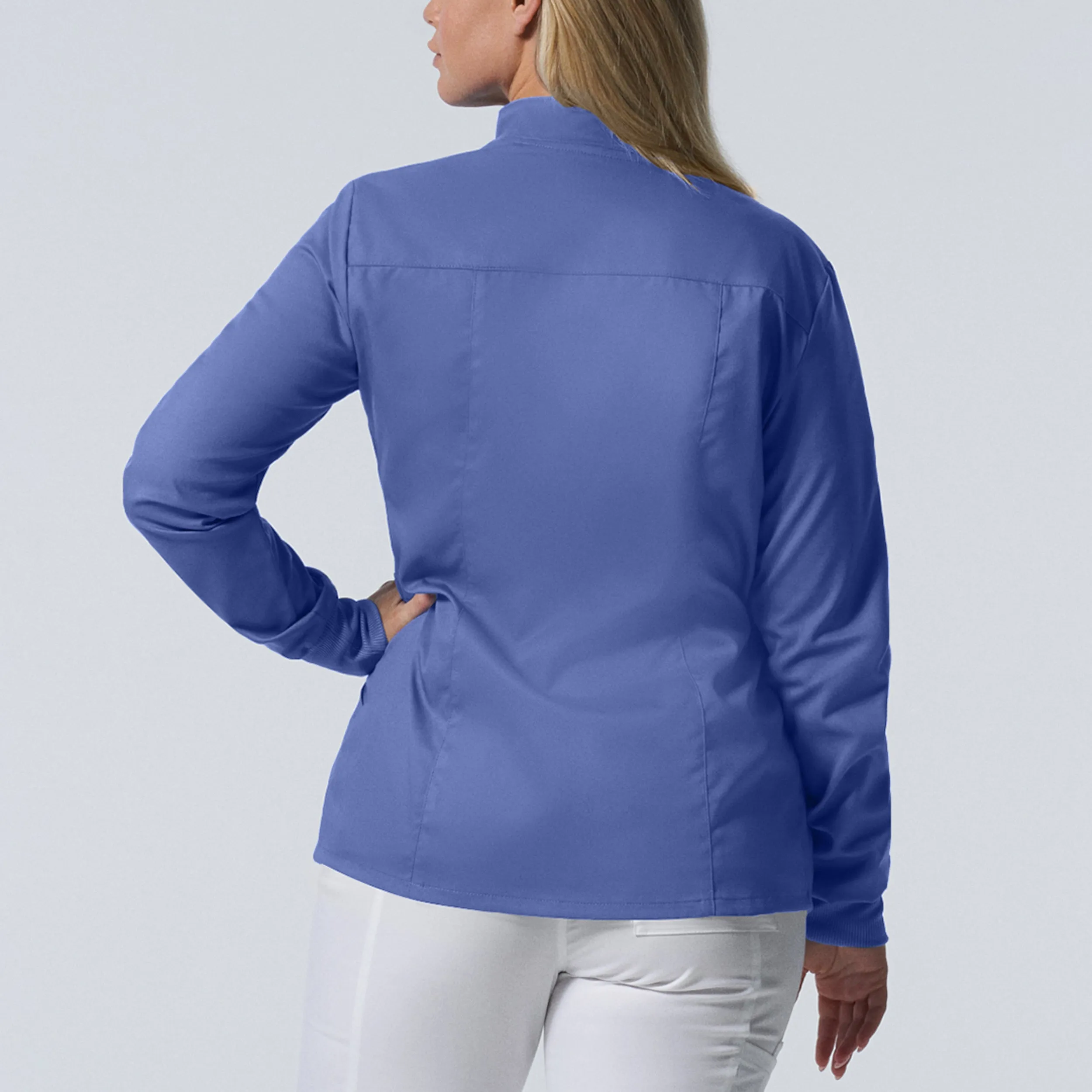 Landau ProFlex Womens 3-Pocket Scrub Jacket