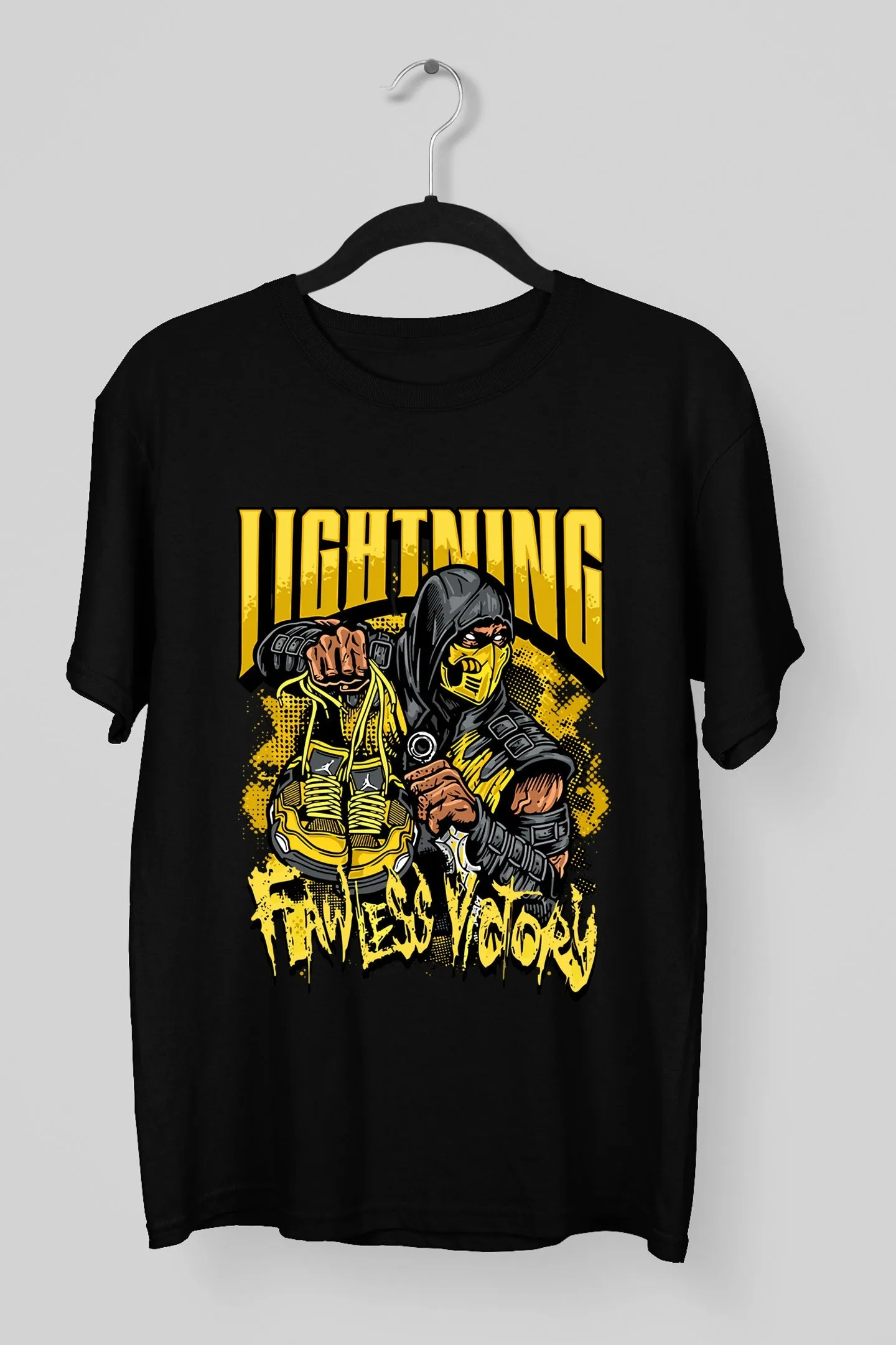 Lightning Black Tee