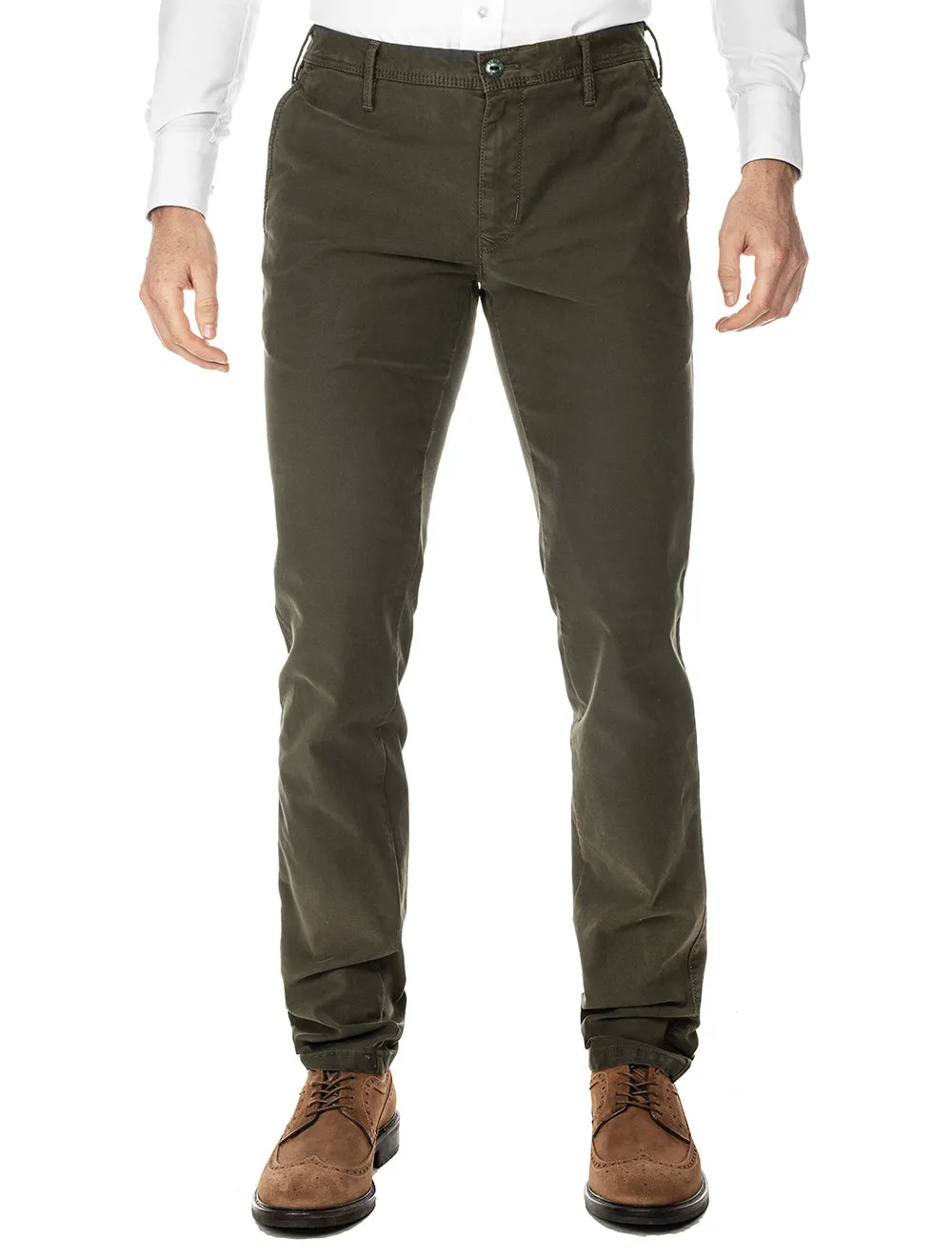 Lupus | Twill Chino Green