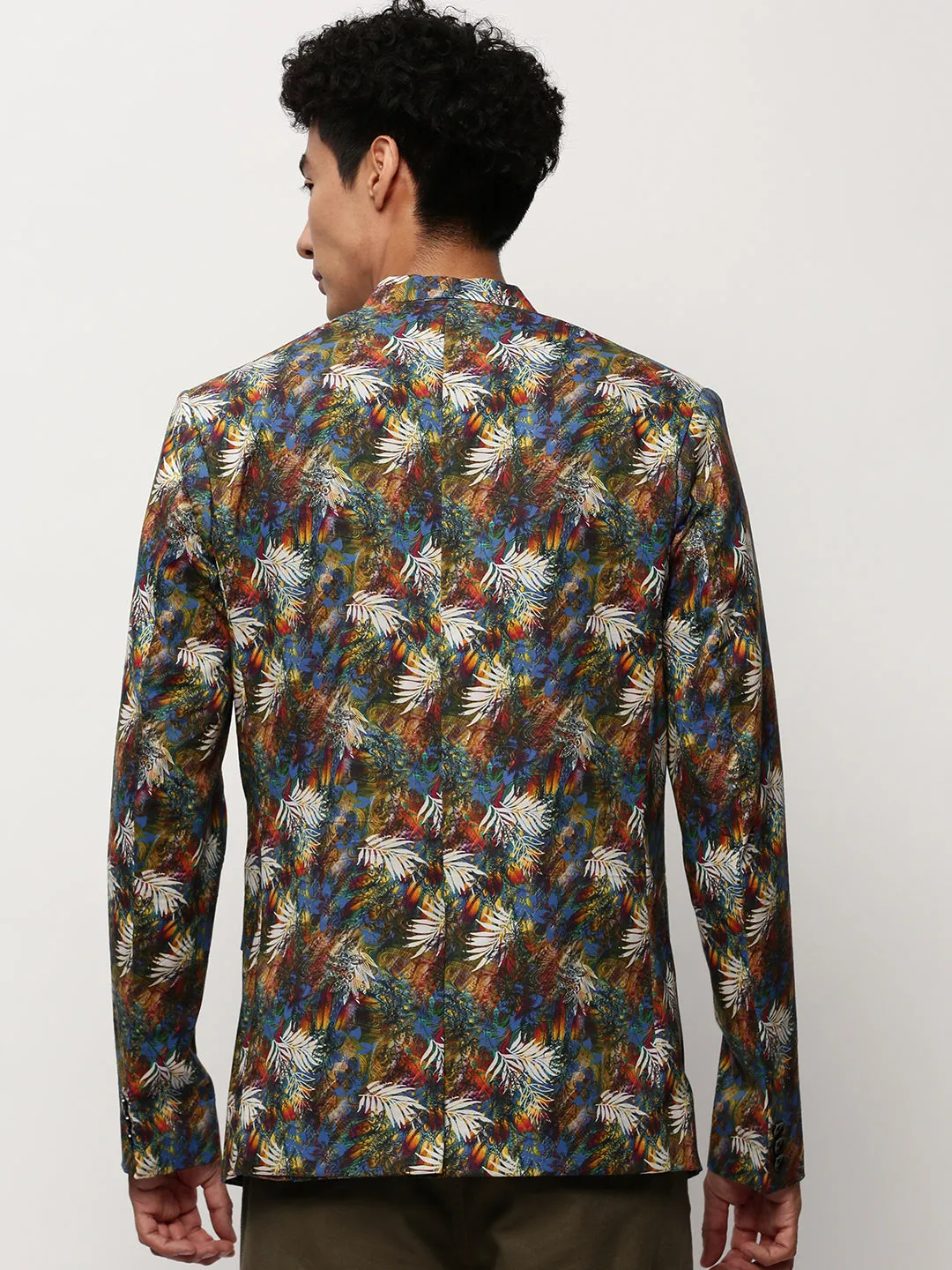 Men Multi Printed Casual Blazers