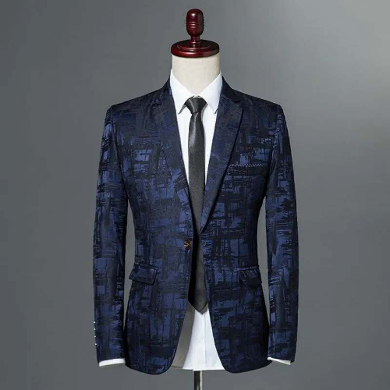 Men's Autumn Casual Single Breasted Blazer