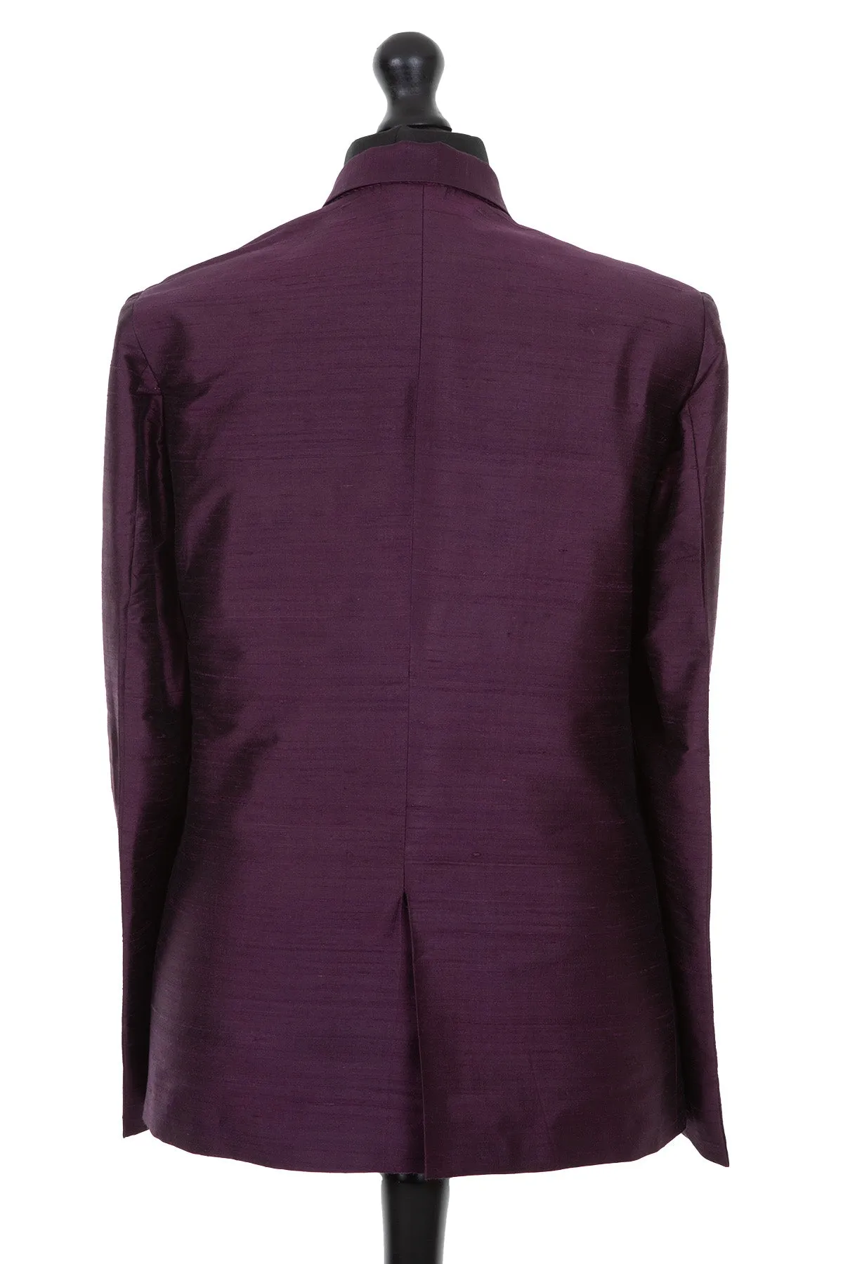 Mens Blazer in Aubergine