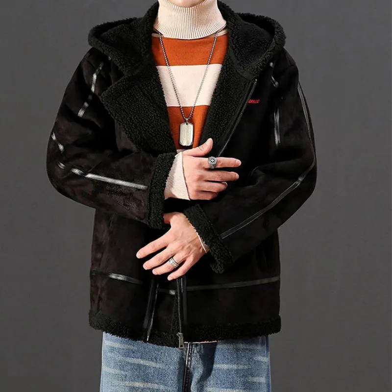 Men's Winter Casual Loose Warm Jacket