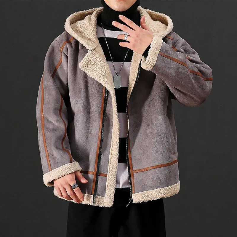 Men's Winter Casual Loose Warm Jacket