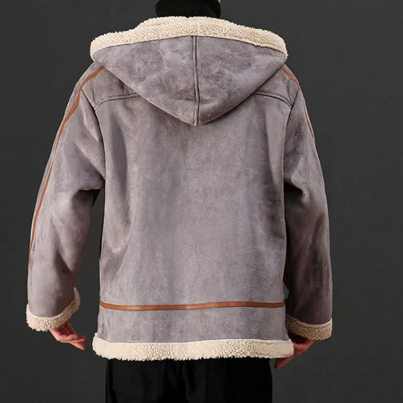 Men's Winter Casual Loose Warm Jacket