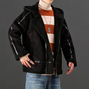 Men's Winter Casual Loose Warm Jacket