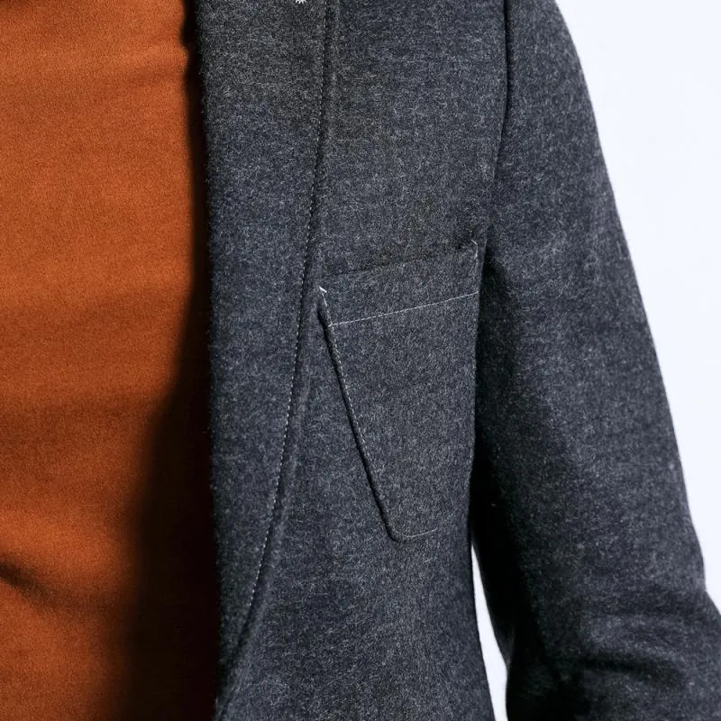 Men's Winter Casual Wool Blazer