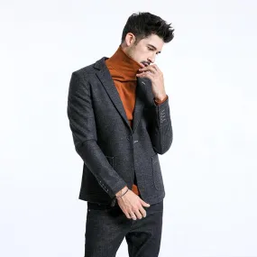 Men's Winter Casual Wool Blazer